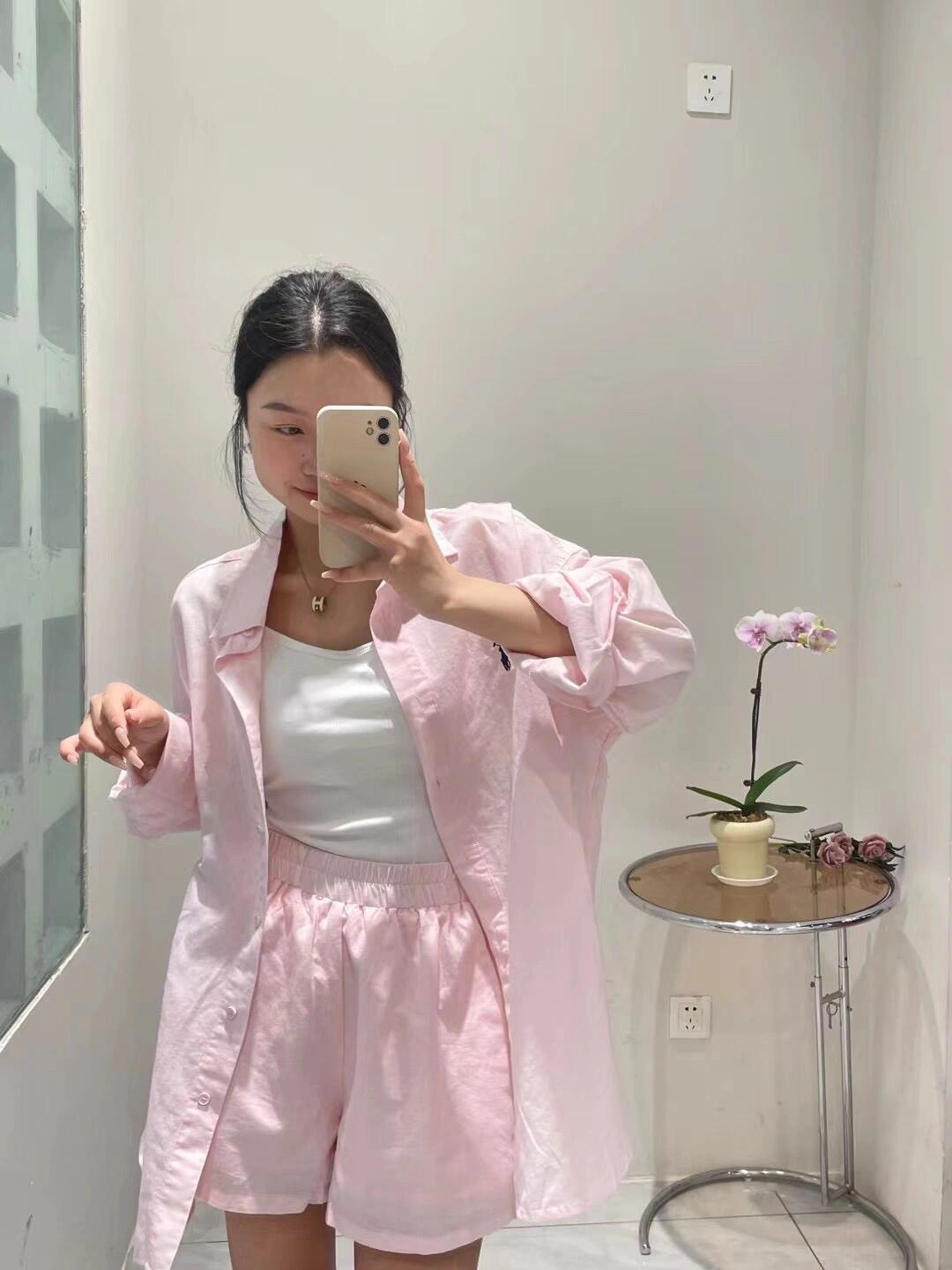 Korean Lifestyle - Zoete roze shirt met lange mouwen