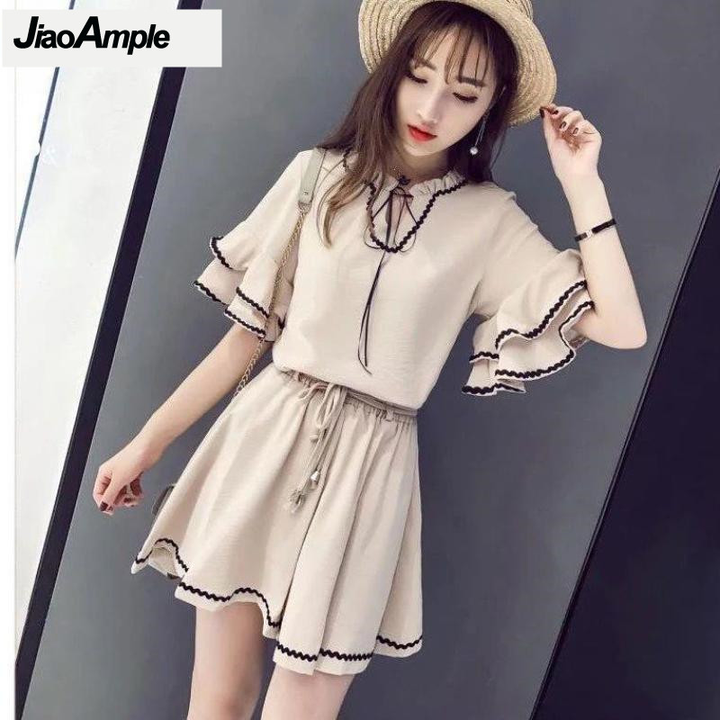 Korean Lifestyle - 2025 Zomer Nieuwe Shorts Pak Vrouwen