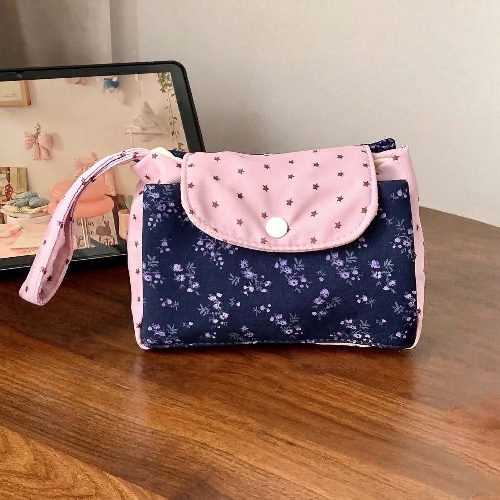 Paarse print bloemen make-up t - Korean Lifestyle & Kids Boutique Photos recensie en prijs