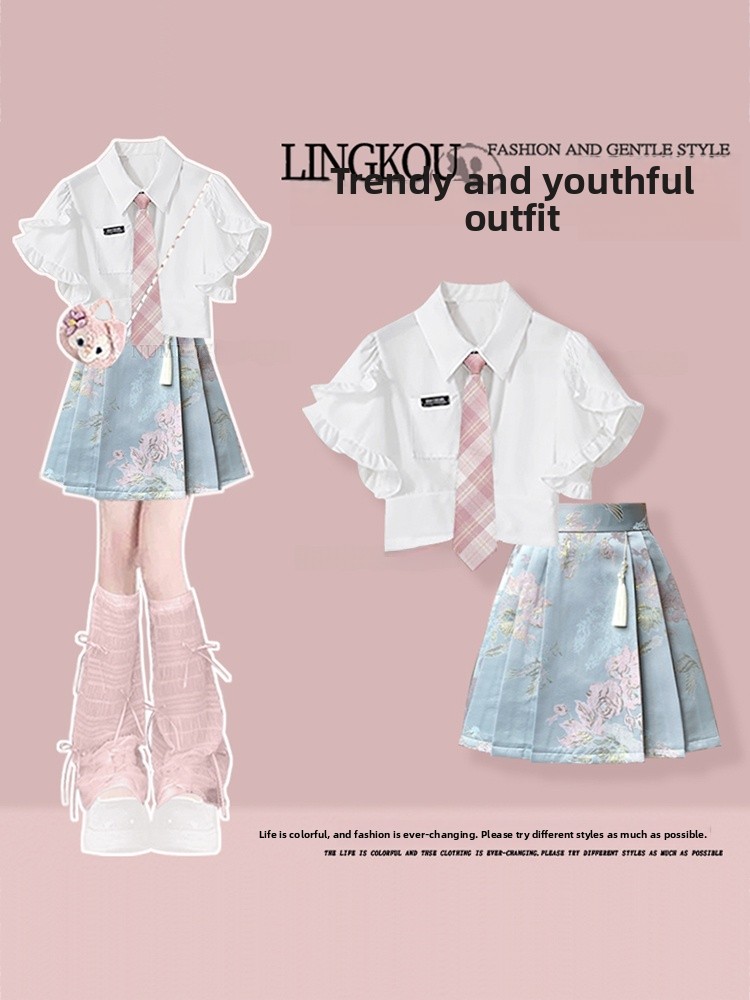 Elegante zomeroutfit dames Kor - Korean Lifestyle recensie en prijs