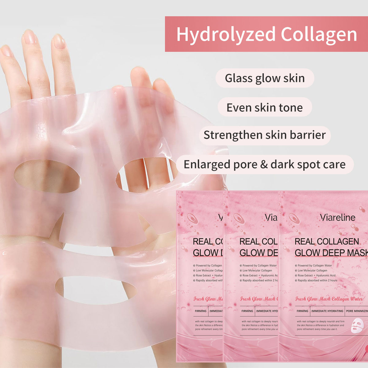 Overnight Collagen Mask Zalm D - Korean Skincare Routine recensie en prijs