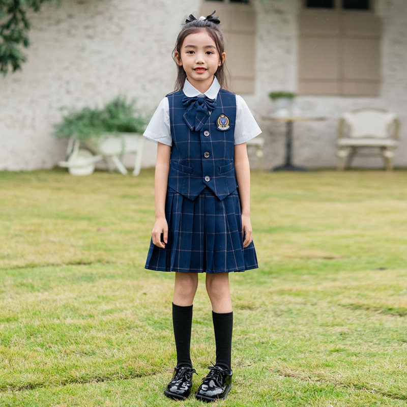 Kids Britse Plaid Vest Shirt P - Korean Lifestyle recensie en prijs