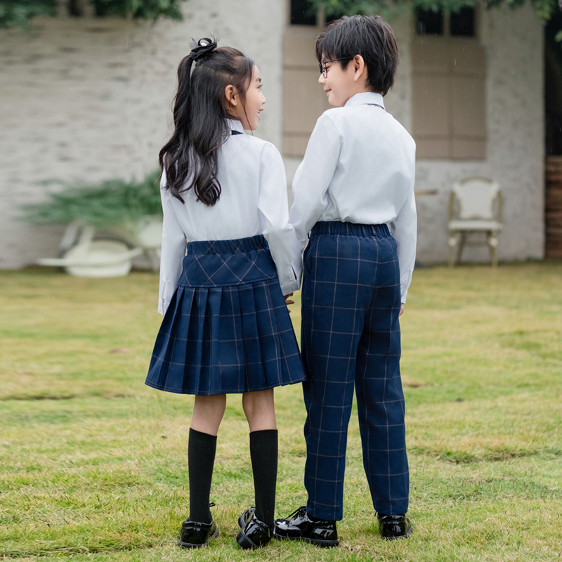Kids Britse Plaid Vest Shirt P - Korean Lifestyle recensie en prijs