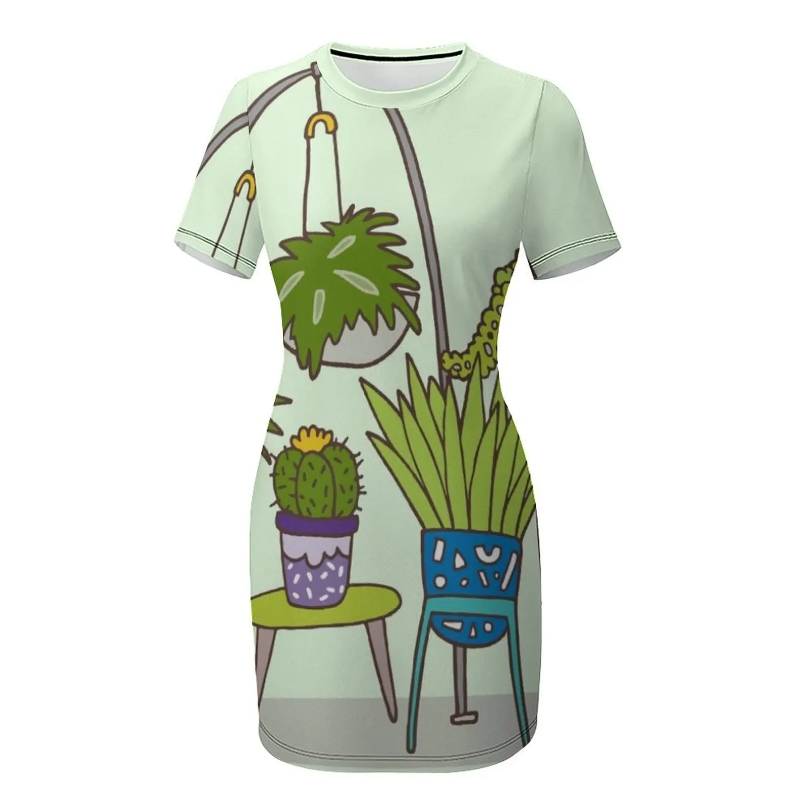 Plant life Jurk met korte mouw - Korean Girls Lifestyle recensie en prijs